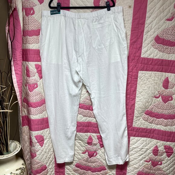 Cubavera Linen Blend Pants Size XXL - Picture 3 of 11